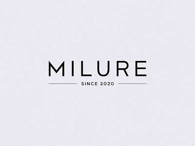 Milure logo graphic design