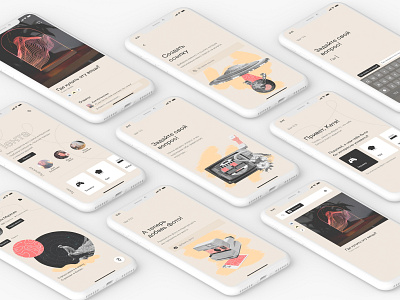 Whitespace App app ask card category collage question search bar ui ux web