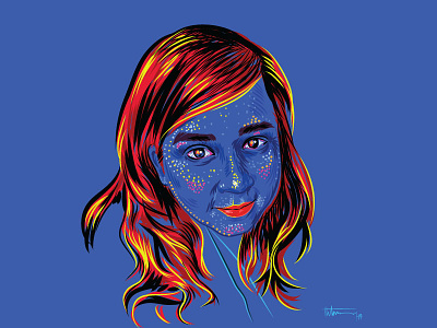 Experimental Vector Portrait