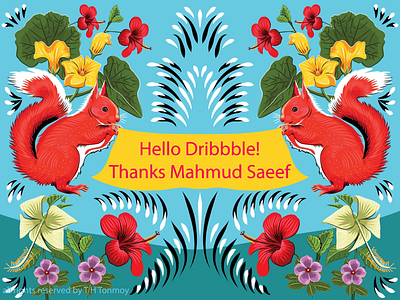 Hello Dribbble! bangladeshi painting pop art popular art public art pumpkin flower rickshaw rickshaw painting traditional traditional art transport painting