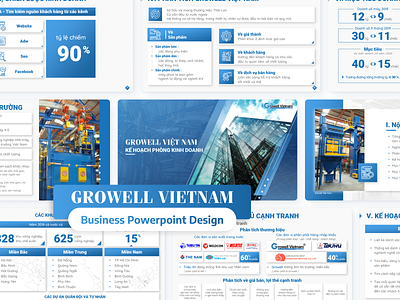 Growell Vietnam Powerpoint Design graphic design inspiration powerpoint presentation slide template