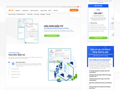 Zozo eInvoice brading figma inspiration landing page ui uiux user experience user interface ux uxui web web design website zozo