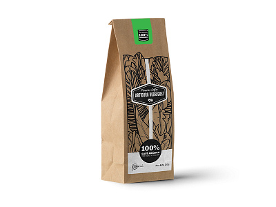 Artidoro Rodríguez Peruvian Coffee - Packaging project amazon chachapoyas coffee coffee bag packaging peru rainforest
