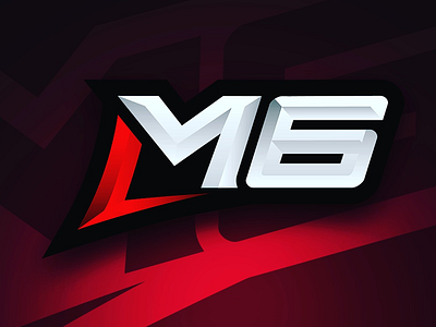 Malicious 6 esports gaming letter logo sports twitch