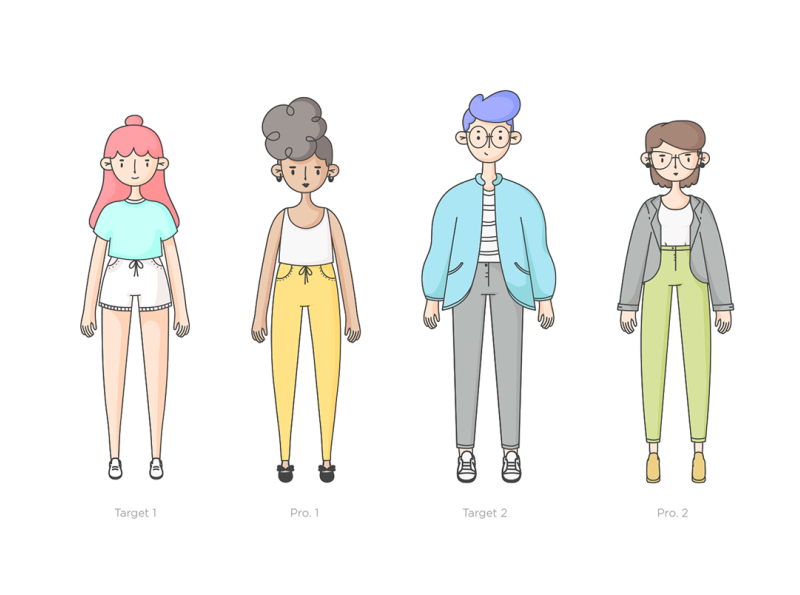 Diseño de personajes Tijiko character design illustration lifestyle wacom