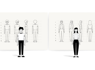 Character Design boy brand corporative design designer girl illustration illustrator vector wacom