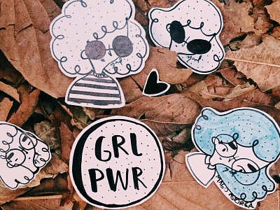 GRL <3 grl illustration pwr