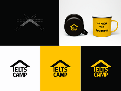 IELTS CAMP Brand Identity adobe photoshop brand brand design brand identity branding design logo logodesign logotype typography