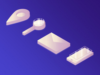 Isometric icons