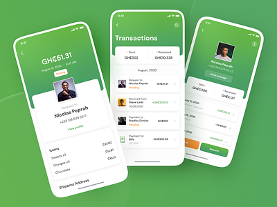 Pocketi. Online payments app