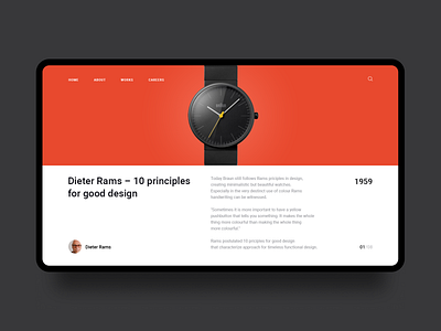 Dieter Rams - 10 principles for good design