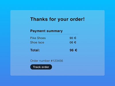 Dailyui | Email receipt | 017