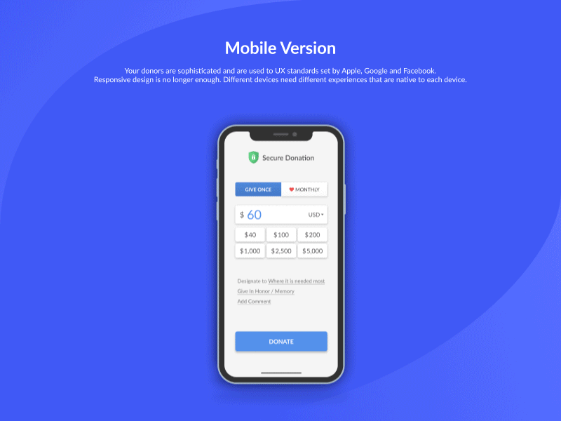 Mobile donation widget after effects animation donate donation figma interaction mobile ui ux