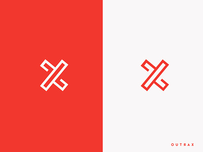Logo X for Explox Tv colors design icon logo minimal modern youtube youtube channel