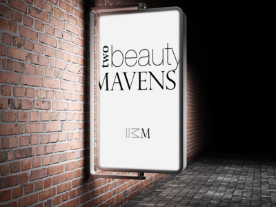 Two Beauty Mavens - spa logo branding design designer logo logo design mark spa symbol ux design