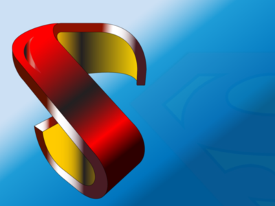 Super - Logo 3d branding design designer logo logo design mark symbol ux design