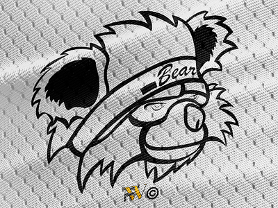 Bear- Utah jazz animal bear design jersey logo logos