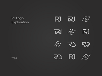 Rj Logo Exploration By Wildan Rayusman On Dribbble