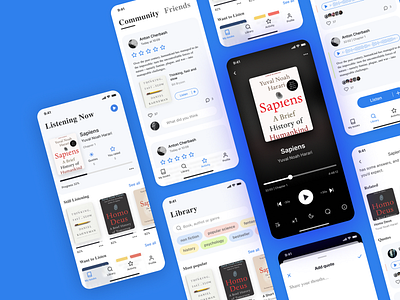 Audio book app