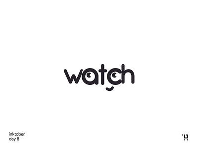 Watch branding inktober logo wordmark