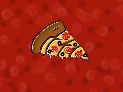 Food colour food food illustrations illustration pizza