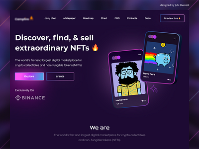 NFT Website design