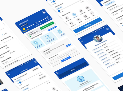 Phoneparloan (Fintech) branding design mobile ui ux