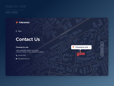 Contact Us #dailyui #028