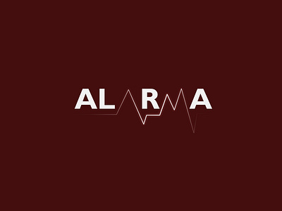 Alarma design logo ui ux