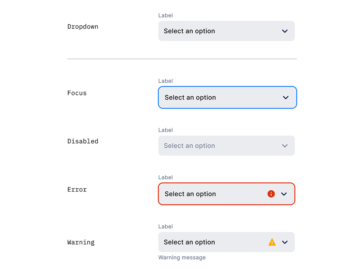 Dropdown UI designs, themes, templates and downloadable graphic ...