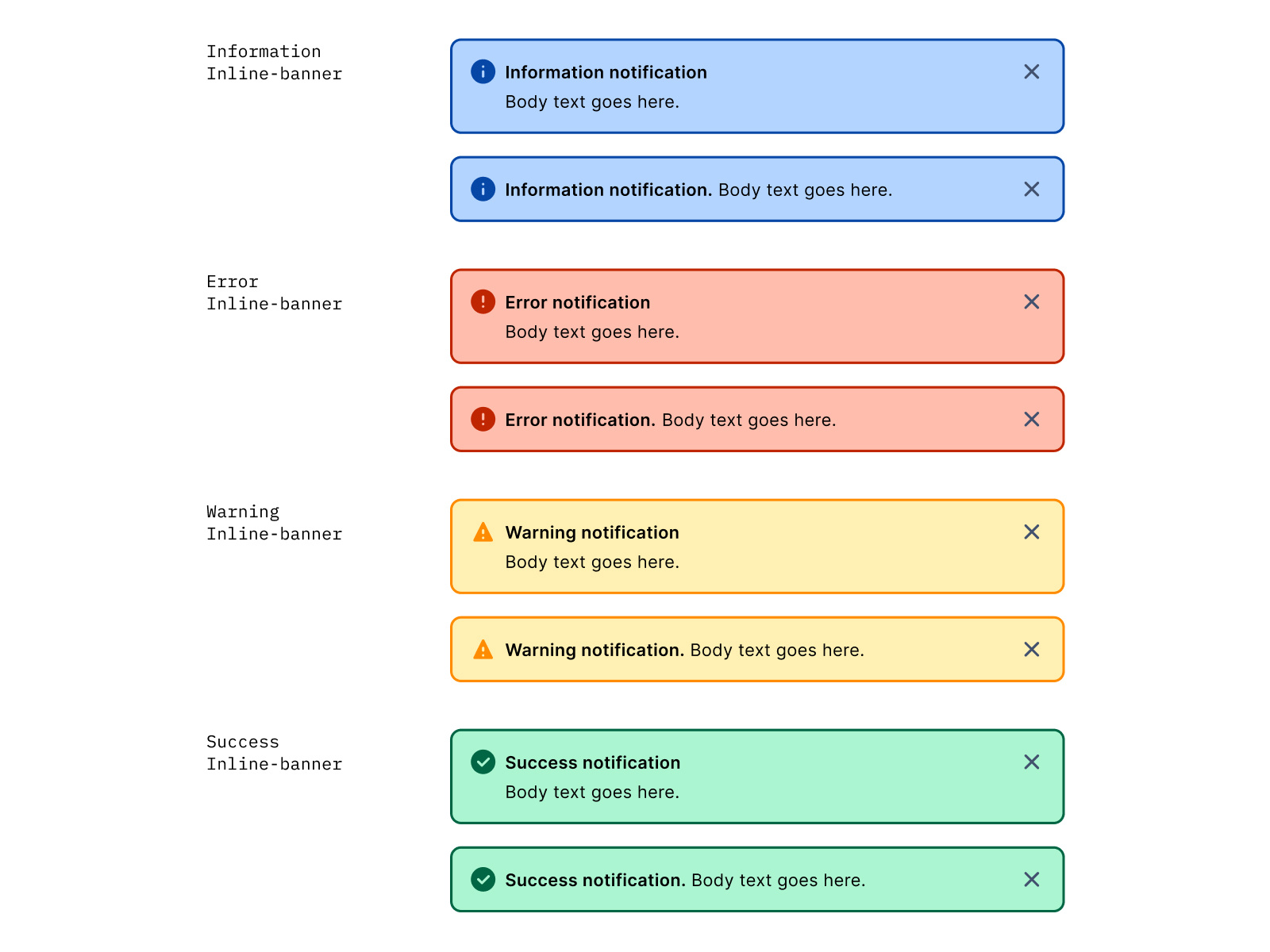 UI library Inlinebanners by Spruzzo Labs on Dribbble