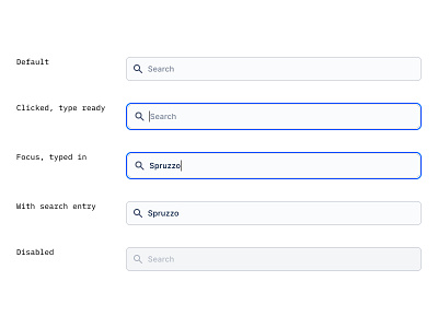 UI library: Search bar design system design systems search search bar search field search results ui uidesign uxui