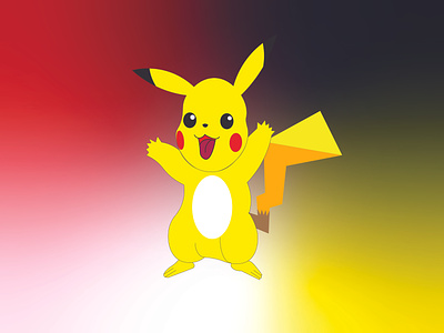 Pikachu design illustration