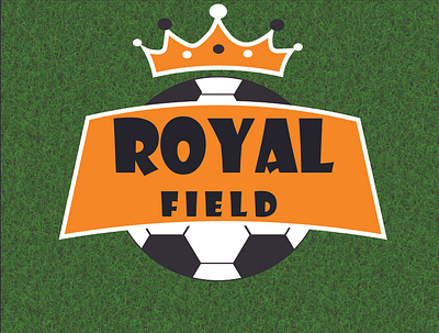 Royal Field Logo design illustration logo