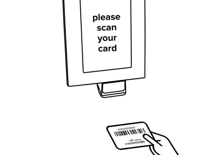 Scan your card animation card design donottouch fps fpsecosystem gif gif animated illustration kiosk tablet ui ux workinprogress