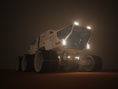 Mars Rover 3d design magicavoxel mars model rover voxel