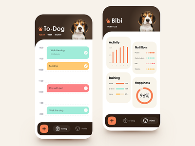 To-Dog List App activity diary dog list pets planner todo app todo list todolist