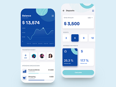 Wallet App by Ann Ne for stfn on Dribbble