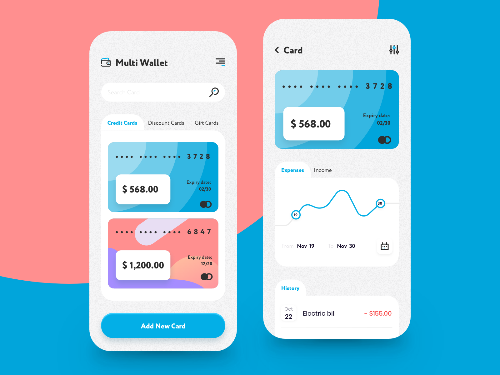 Multi Wallet App By Ann Ne For Stfn On Dribbble