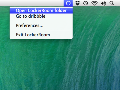 LockerRoom app dribbble lockerroom mac