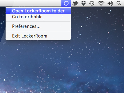 LockerRoom app dribbble lockerroom mac