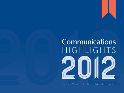 2012 Highlights Cover corporate print