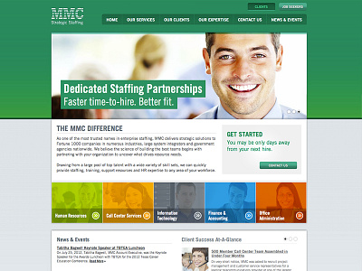 MMC Staffing Web Redesign