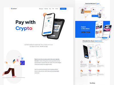 Cash Tech Marketing Site Design 🌐