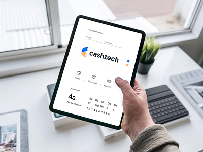 Cash Tech Logo Design 🏗