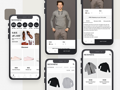 Mobile Fashion E-Commerce App Design e commerce ecommerce app ecommerce design fashion fashion app mobile app mobile app design ui