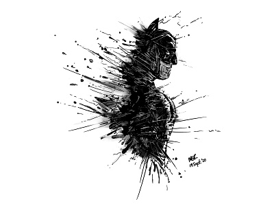 Batman Day 19/09/20 bat batman batmanday comics darkknight dccomics digitalart hero joker lazysaturday mood pen photoshop sketch vigilante