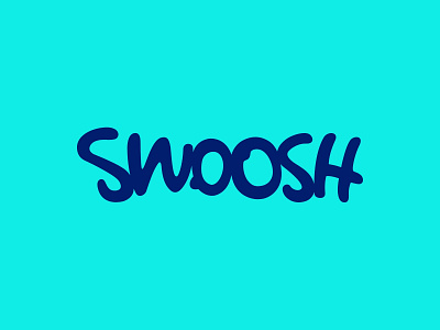 SWOOSH brandidentity branding brushlettering drawing logo logotype swoosh type typography vector