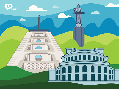 Yerevan armenia design illustration illustrator yerevan