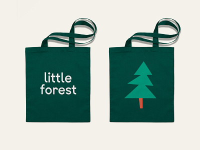 Little Forest branding design graphic design illustration typography